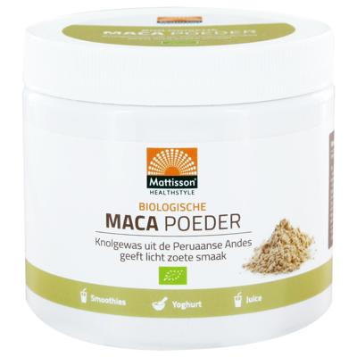 Mattisson HealthStyle Organic Maca Geel Mattisson HealthStyle Organic Maca Geel