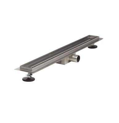 Douchegoot Brauer RVS Inclusief Vloerflens 70x7 cm Zero Tegelinlegrooster Omkeerbaar Brauer Douchegoot Brauer RVS Inclusief Vloerflens 70x7 cm Zero Tegelinlegrooster Omkeerbaar Brauer