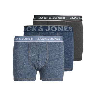 JACK & JONES JUNIOR boxershort - set van 3 donkerblauw