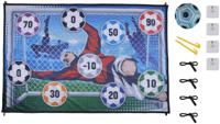 Voetbaldoel schietspel 10 delig - thumbnail