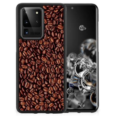 Samsung Galaxy S20 Ultra Silicone Case Koffiebonen Samsung Galaxy S20 Ultra Silicone Case Koffiebonen