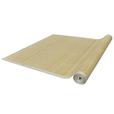 Tapijt rechthoekig 80x200 cm bamboe naturel Tapijt rechthoekig 80x200 cm bamboe naturel