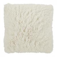 Sierkussen Fluffy 45x45 cm Snow White - thumbnail