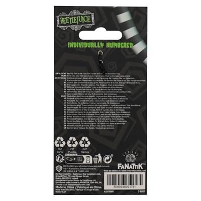 Beetlejuice Keychain Handbook of the Recently Deceased