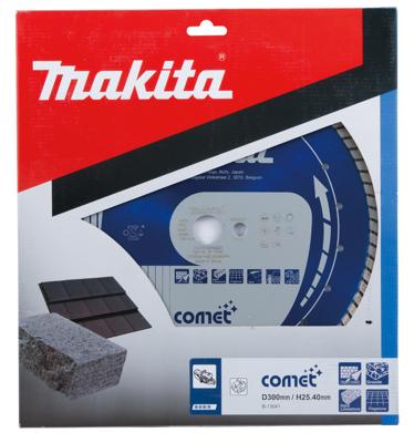 Makita Accessoires Diamantschijf 300x25,4mm blauw - B-13041 Makita Accessoires Diamantschijf 300x25,4mm blauw - B-13041