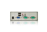 CS72U - KVM-schakelaar - USB - 2 x KVM port(s) - 1 lokale gebruiker - desktop - thumbnail