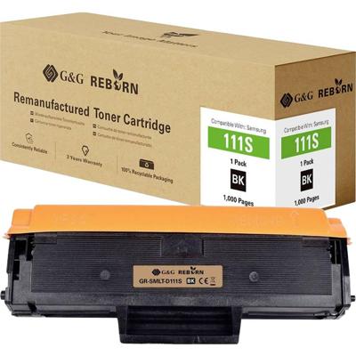 G&G Toner vervangt Samsung MLT-D111S, SU810A Compatibel Zwart 1000 bladzijden Reborn remanufactured 21324 G&G Toner vervangt Samsung MLT-D111S, SU810A Compatibel Zwart 1000 bladzijden Reborn remanufactured 21324