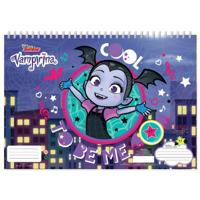 Diakakis Kleurboek Vampirina Junior 33 Cm Papier Blauw 3-delig - thumbnail