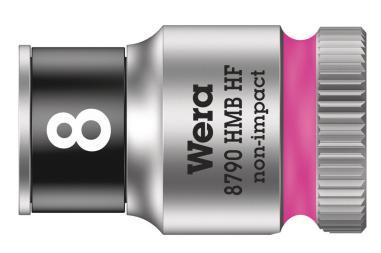 Wera 8790 HMB HF Zyklop Hand- en Machinedop, met 3/8"-aandrijving met vasthoudfunctie, 11.0 x 29.0 mm - 1 stuk(s) - 05003745001