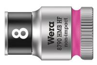 Wera 8790 HMB HF Zyklop Hand- en Machinedop, met 3/8"-aandrijving met vasthoudfunctie, 11.0 x 29.0 mm - 1 stuk(s) - 05003745001 - thumbnail