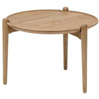 Design House Stockholm Aria bijzettafel 50 oak - thumbnail