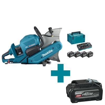 Makita accu doorslijper 355mm xgt 2x40v max 8.0ah