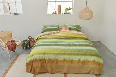 Beddinghouse Beddinghouse Dekbedovertrek Hila Green 140x200/220 cm