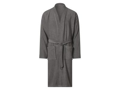 LIVARNO Badjas (Grijs, XL)