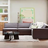 WOOOD Ronde Salontafel 'Fries' Eiken, 90cm - thumbnail