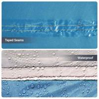 Tenten met dak Blauw 721 x 335 x 212 cm Polyester - thumbnail