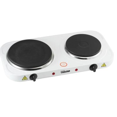 Tristar vrijstaande dubbele kookplaat kp-6245