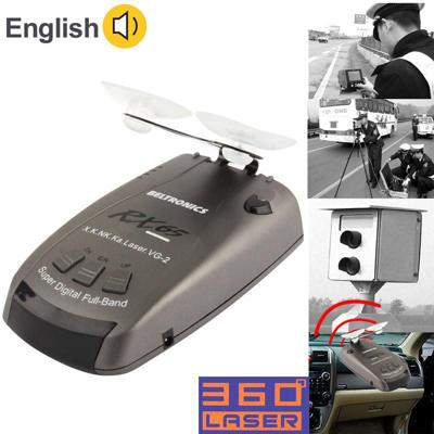 Beltronics Vector 965 RX65 360 graden detectie Full-Band scannen geavanceerde Ultimate radardetectoren / Laser Defense Systems ingebouwde luidspreker