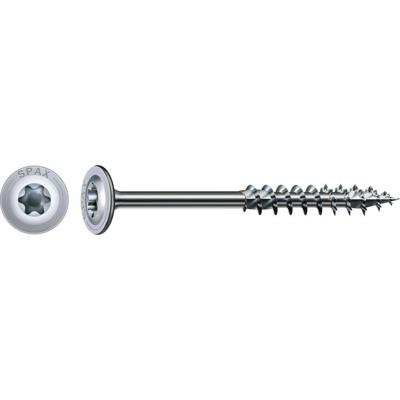 SPAX 251010801605 R 88193 m.Spitze/T-STAR Houtschroef 8 mm 160 mm T-STAR plus Staal WIROX 50 stuk(s)