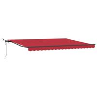 Luifeldoek met Rood 450 × 350 cm Polyester - thumbnail