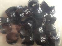 MB zwart/wit 39 voor op kledinghanger - thumbnail