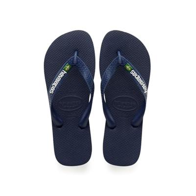 Havaianas Brasil Logo Slipper Heren Navy Blue 47/48