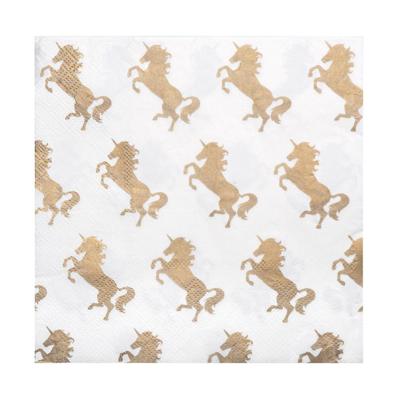 Boland Papieren servetten unicorn 33x33cm