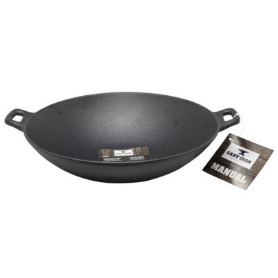 Dr. Grill Wok gietijzer 31x8,5cm