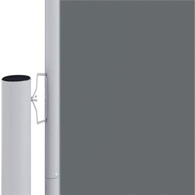 Windscherm uittrekbaar 160x1000 cm antracietkleurig Windscherm uittrekbaar 160x1000 cm antracietkleurig