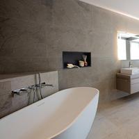 Saqu Shine inbouwnis 60x7x30cm mat zwart - thumbnail