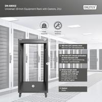 Digitus DN-48002 19inch-rack (l x b x h) 507 x 460 x 1000 mm - thumbnail