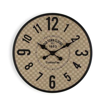 Muurklok Versa Old Town Metaal 4 x 40 x 40 cm (8420327560445)