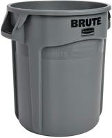 Rubbermaid afvalcontainer Brute, zonder deksel, 76 liter, grijs - thumbnail