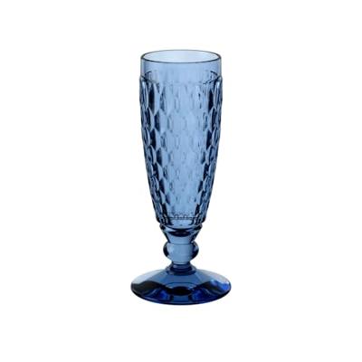 VILLEROY & BOCH - Boston coloured - Champagneflute Blue 16cm 0,15l VILLEROY & BOCH - Boston coloured - Champagneflute Blue 16cm 0,15l
