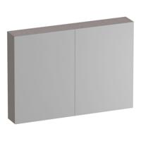 Brauer Impress Deluxe Spiegelkast - 100 cm - met interne en externe Verlichting - 2 Dubbelzijdige Spiegeldeuren - Timber Greige - thumbnail
