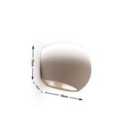 Wandlamp keramiek GLOBE - thumbnail