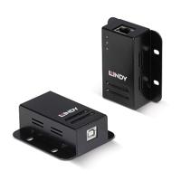 LINDY 42680 USB-extender USB-B Via netwerkkabel RJ45 50 m - thumbnail