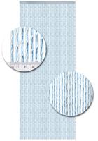 Vliegengordijn Kunststof Bali Blauw - 92cm x 210cm - thumbnail