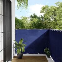 VidaXL Balkonscherm 120x700 cm 100% oxford polyester blauw - thumbnail