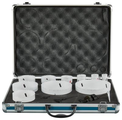 Makita D-75764 Gatenzaagset 13-delig 22 mm, 29 mm, 35 mm, 44 mm, 57 mm, 64 mm, 76 mm, 92 mm, 111 mm, 127 mm 1 set(s)