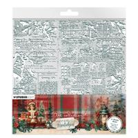 Studio Light • festive nostalgia acetate sheets white & green - thumbnail