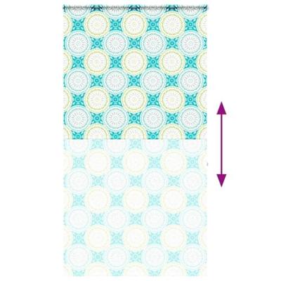 VidaXL Doucherolgordijn met cassette 120x240 cm stofbreedte 116 cm VidaXL Doucherolgordijn met cassette 120x240 cm stofbreedte 116 cm