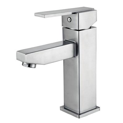 Dagda RVS Wastafelmengkraan Vierkant Aqua Splash