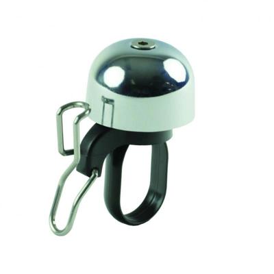 Widek bel paperclip mini koper brass chroom op kaart 4471