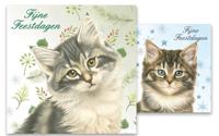 Franciens Katten Kerstkaarten - thumbnail