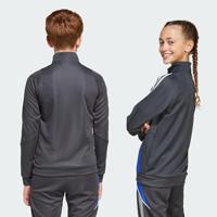 adidas Messi Trainingsjack Kids Donkergrijs Neongeel Blauw - thumbnail