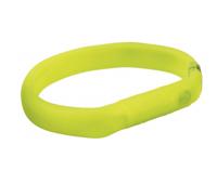 TRIXIE HALSBAND HOND FLASH LICHTHALSBAND USB SILICONE GROEN 70X1,8 CM 2 ST - thumbnail