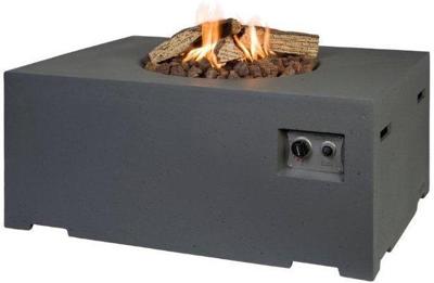 Cocoon vuurtafel lounge&dining rechthoek antraciet Cocoon vuurtafel lounge&dining rechthoek antraciet