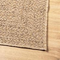 VidaXL Vloerkleed zizur beige binnen en buiten 120x170 cm jute look - thumbnail
