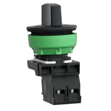 Schneider Electric XB5FD53 XB5FD53 Keuzeschakelaar Terugstelbaar Zwart 1 stuk(s)